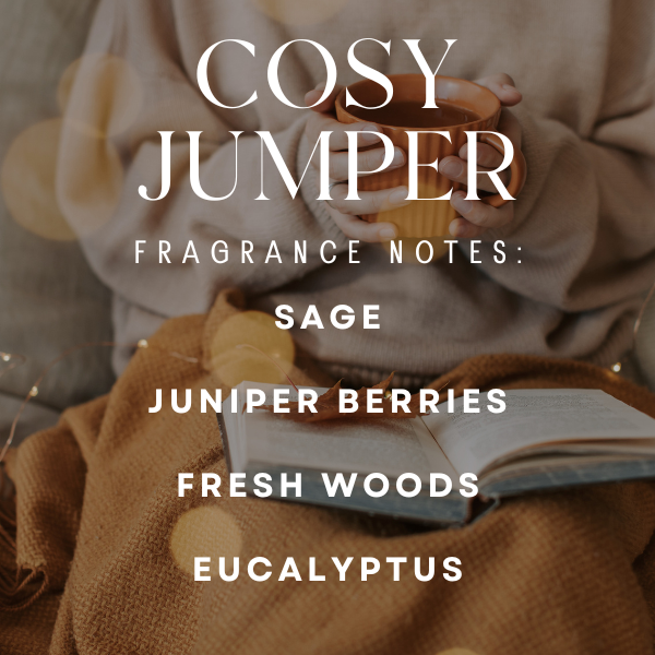 Cosy Jumper Soy Wax Candle | Amber