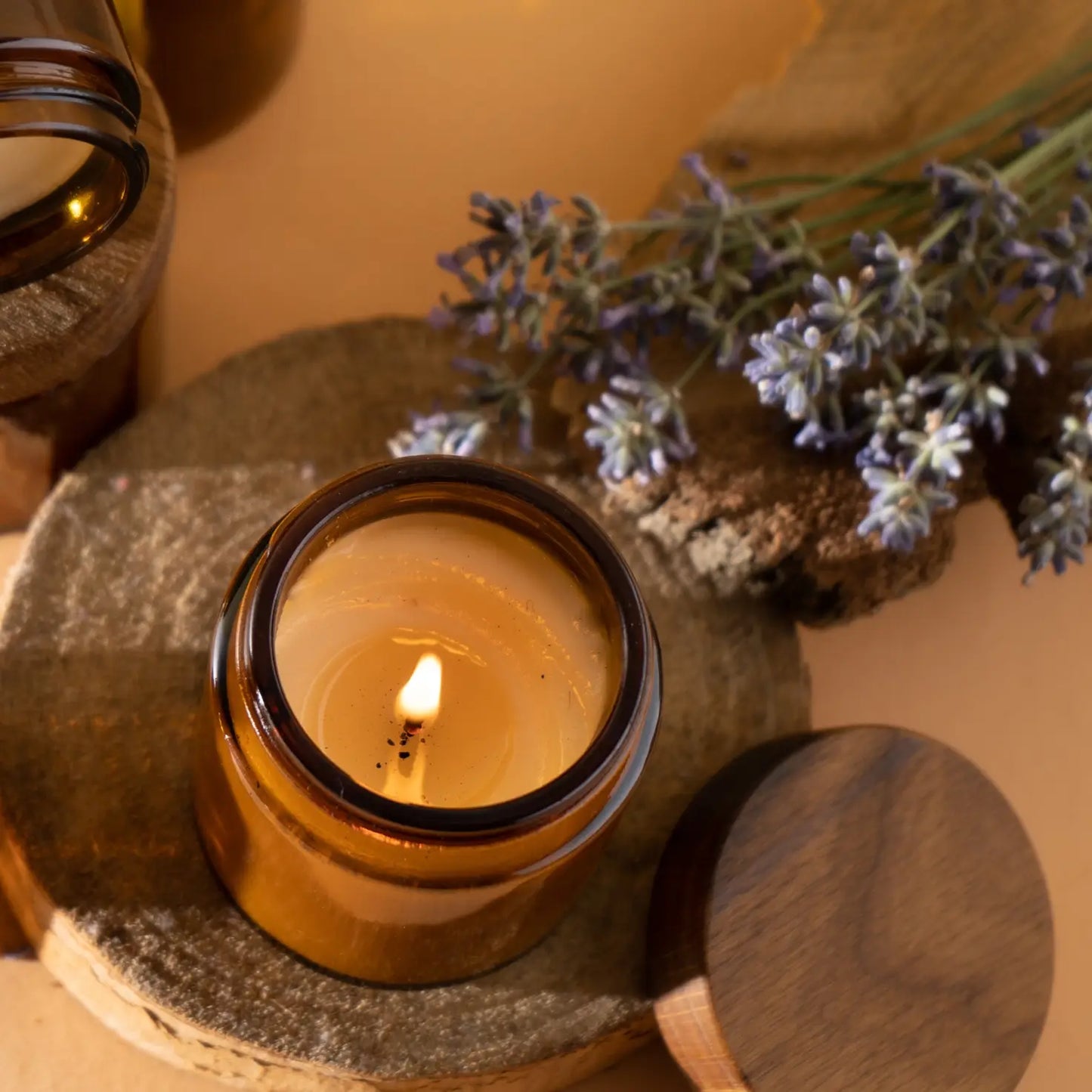 Cosy Jumper Soy Wax Candle | Amber