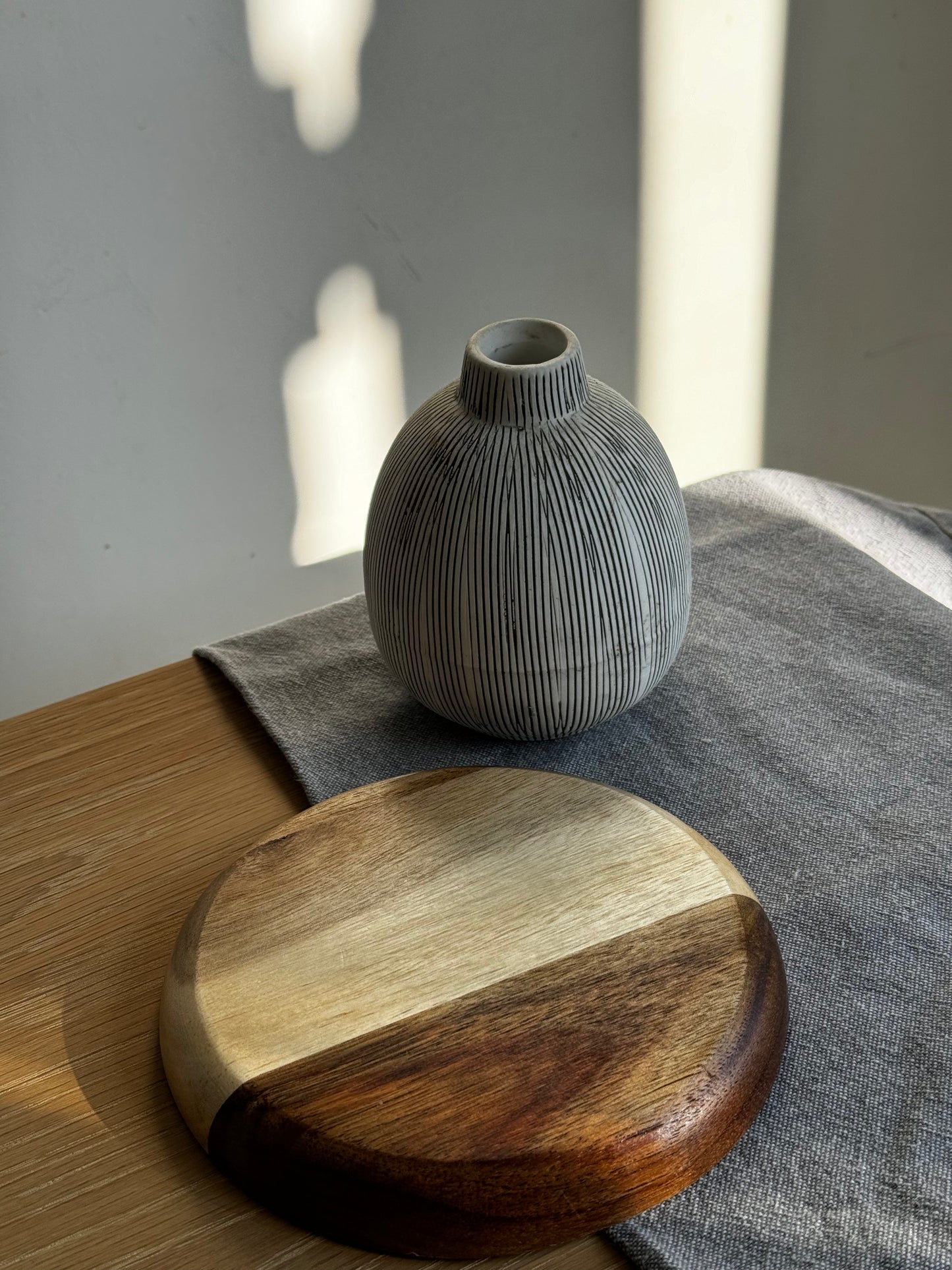 Acacia Wood 'Rings & Things' Trinket Tray
