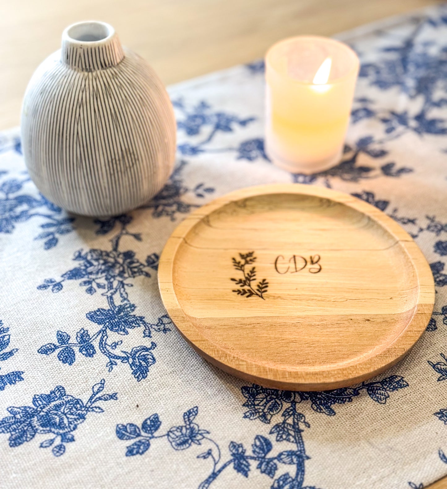 Monogram Ring Tray