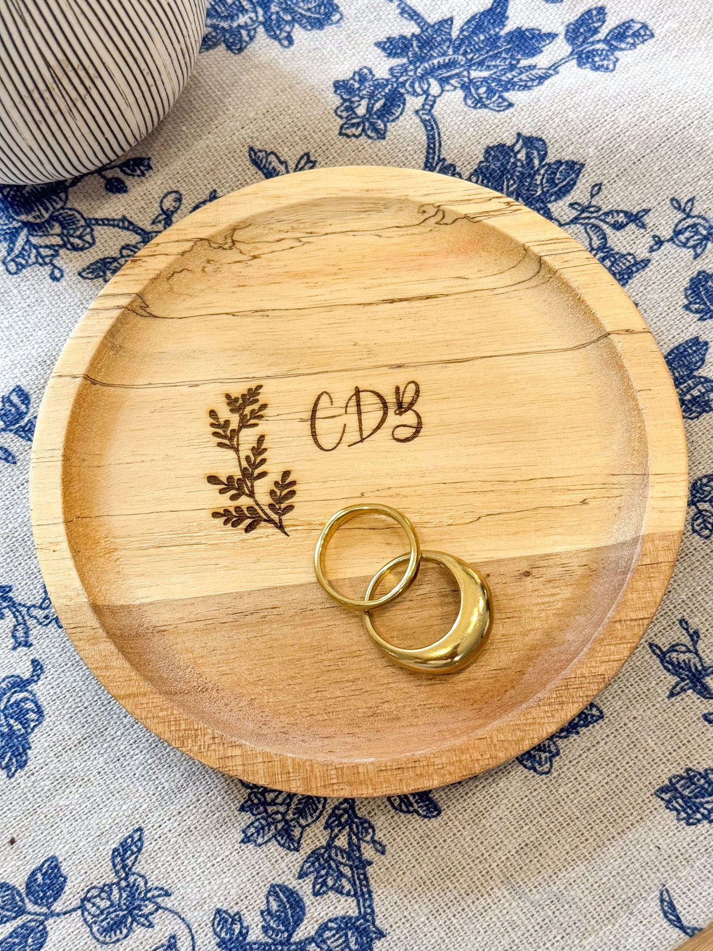 Monogram Ring Tray