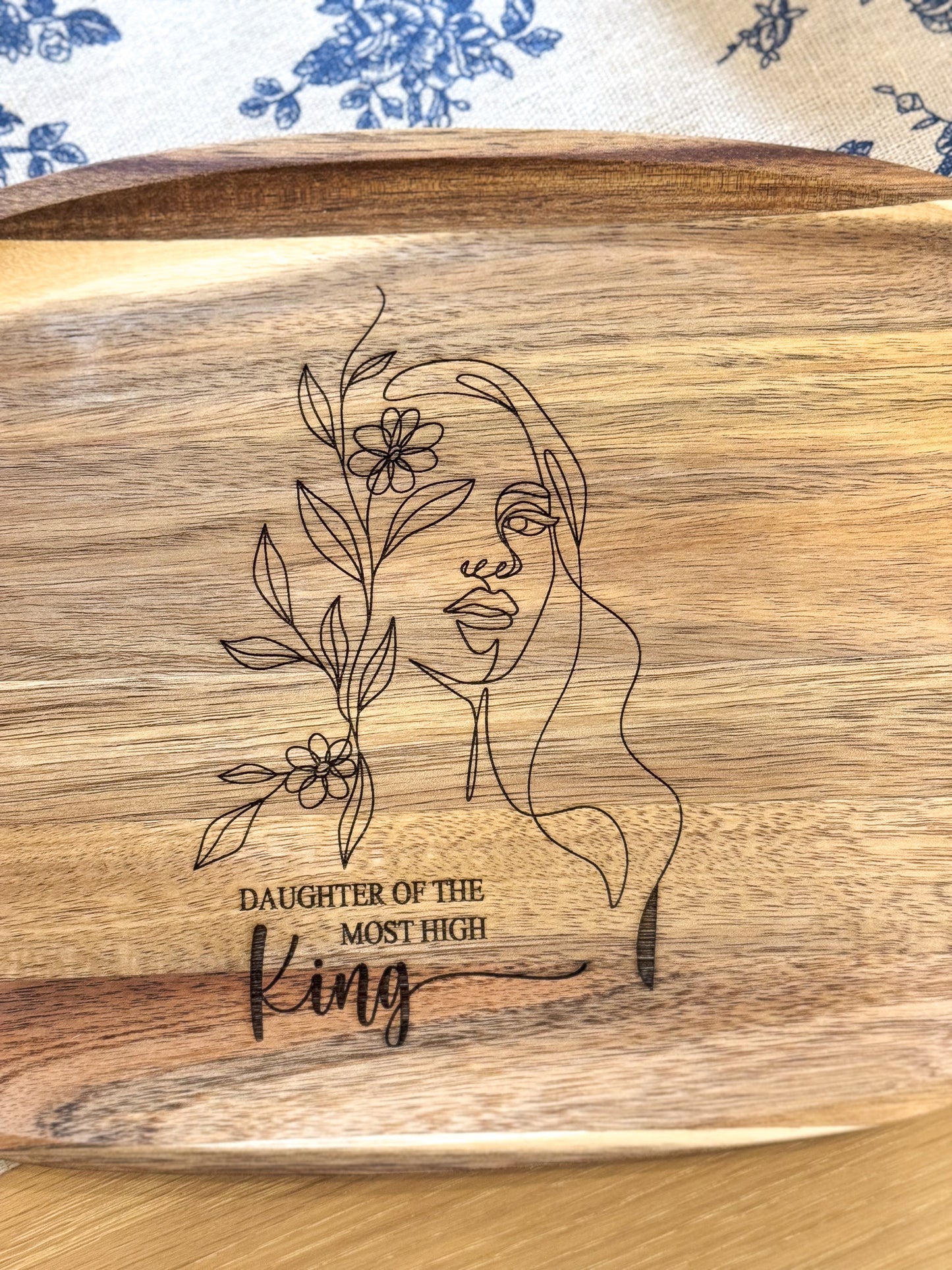 close up king platter tray
