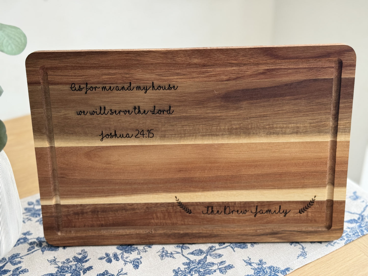 'Kelly' Personalised Chopping | Serving Board
