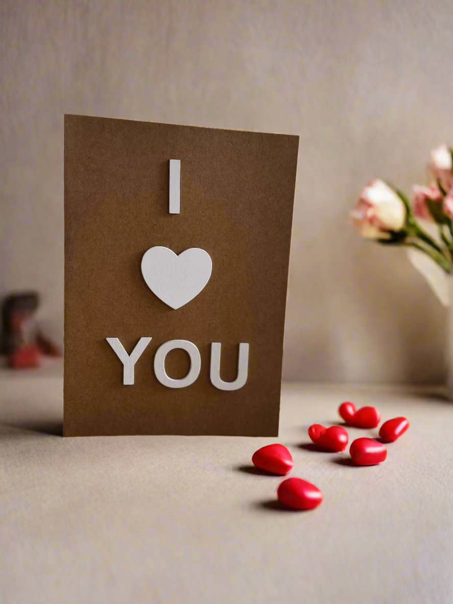 I love you card