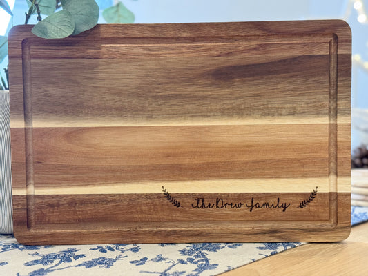 'Kelly' Personalised Chopping | Serving Board